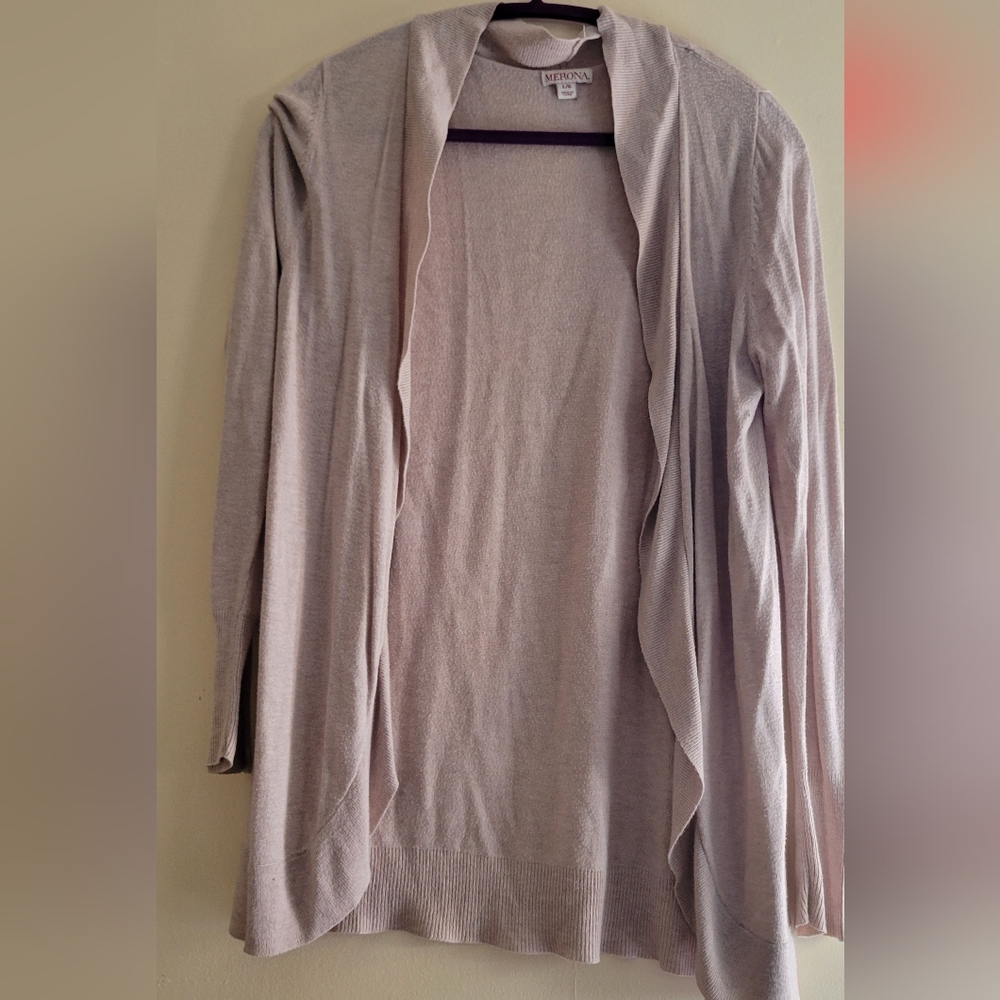 Cream cardigan